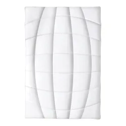 Duo-Light-Steppbett "Soft" weiss