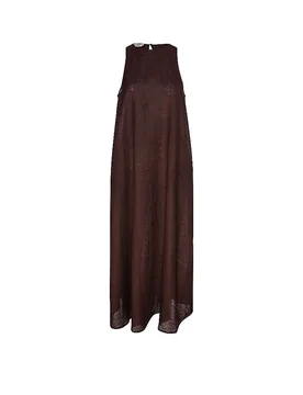Maxikleid UKARA braun M damen - Ecoalf - FashionsVida