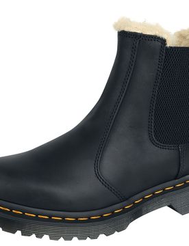 Rockabilly Winterstiefel - 2976 Leonore Fur Lined - EU36 bis EU41 - für Damen - Größe EU40 - schwarz - Frauen - female
