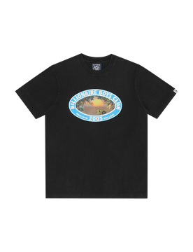 Safari Sticker T-Shirt - Black