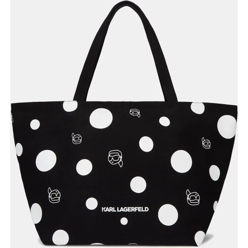 Shopper lunares ikon - Karl Lagerfeld - FashionsVida