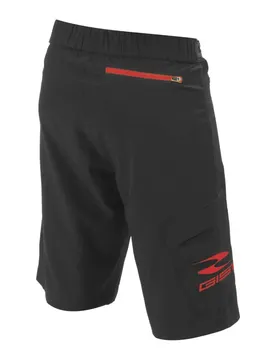Pantaloni Corti G-out Black / Red