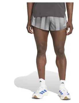 Pantaloni Corti Adizero Btn Running Gel 3´´ Grey Three / Grey Five S - Adidas - FashionsVida