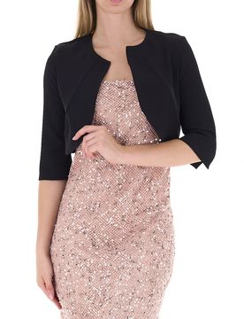 Coprispalle bolero NERO M
