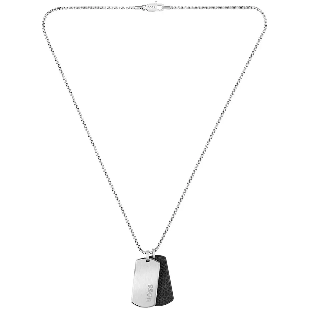 Hugo Collier 1580760 Silver One Size - Hugo Boss - FashionsVida