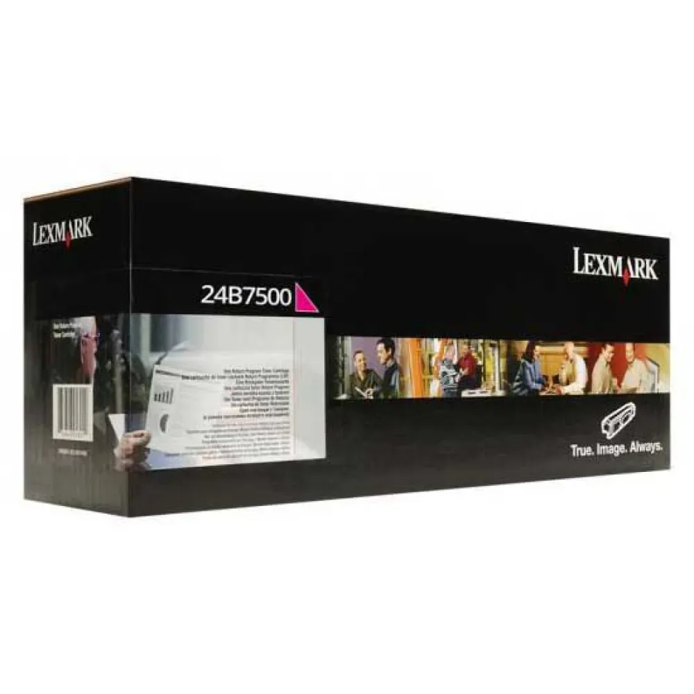 Toner 24b7500 Magenta One Size unisex - Lexmark - FashionsVida