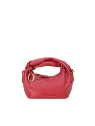 Bolso de cuero - Mini Bag GRETA NANO SILKY rojo