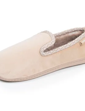 Chaussons Charentaises Beige fourrés beige 37 - Isotoner - FashionsVida