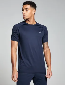 Camiseta de entrenamiento de manga corta para hombre de - marino - XXS - MP - FashionsVida