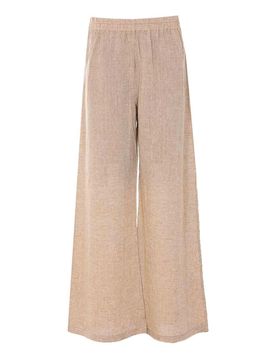 Pantaloni Lino Bronzo