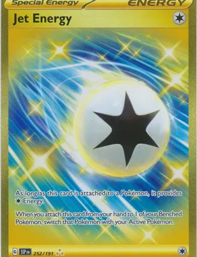 Pokemon SV Surging Sparks 252/191 Jet Energy (Secret Rare) - Pokémon - FashionsVida