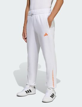 Pantaloni in tessuto felpato 11-12A White