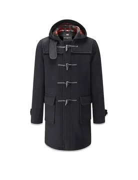 Dufflecoat MORRIS negro S - Gloverall - FashionsVida