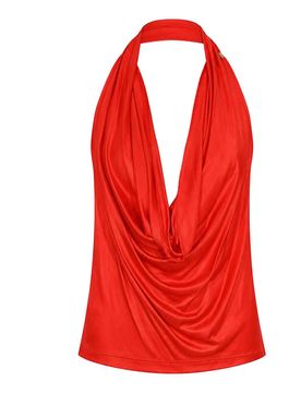 Top In Jersey Di Viscosa Lucida
