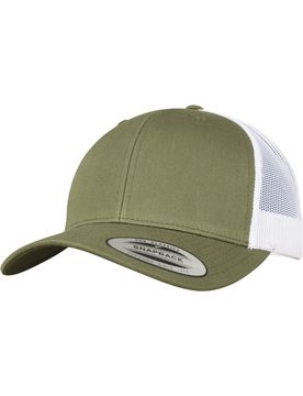 Flexfit Gorra oliva / blanco