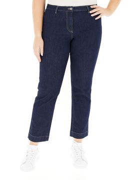 Jeans straight leg BLU SCURO 17