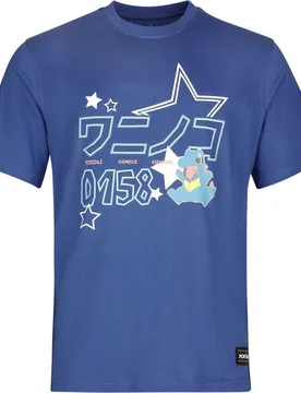 Gaming T-Shirt - Karnimani #0158 - S bis XXL - für Männer - Größe S - blau - Männer - male - Pokémon - FashionsVida