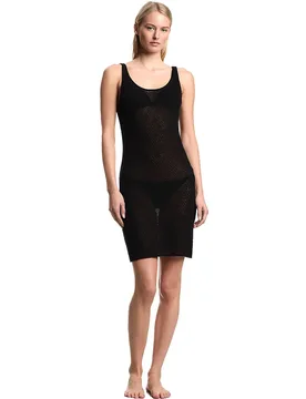 Vestito Corto Senza Maniche Ew002738_af1903 Black XS - Emporio armani - FashionsVida