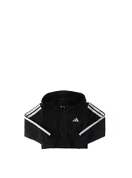 Felpa cropped con cappuccio NERO 9-10A