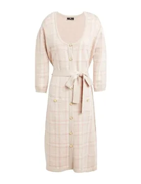 Vestido midi Mujer Rosa claro 30,36,38 Mujer - Elisabetta Franchi - FashionsVida