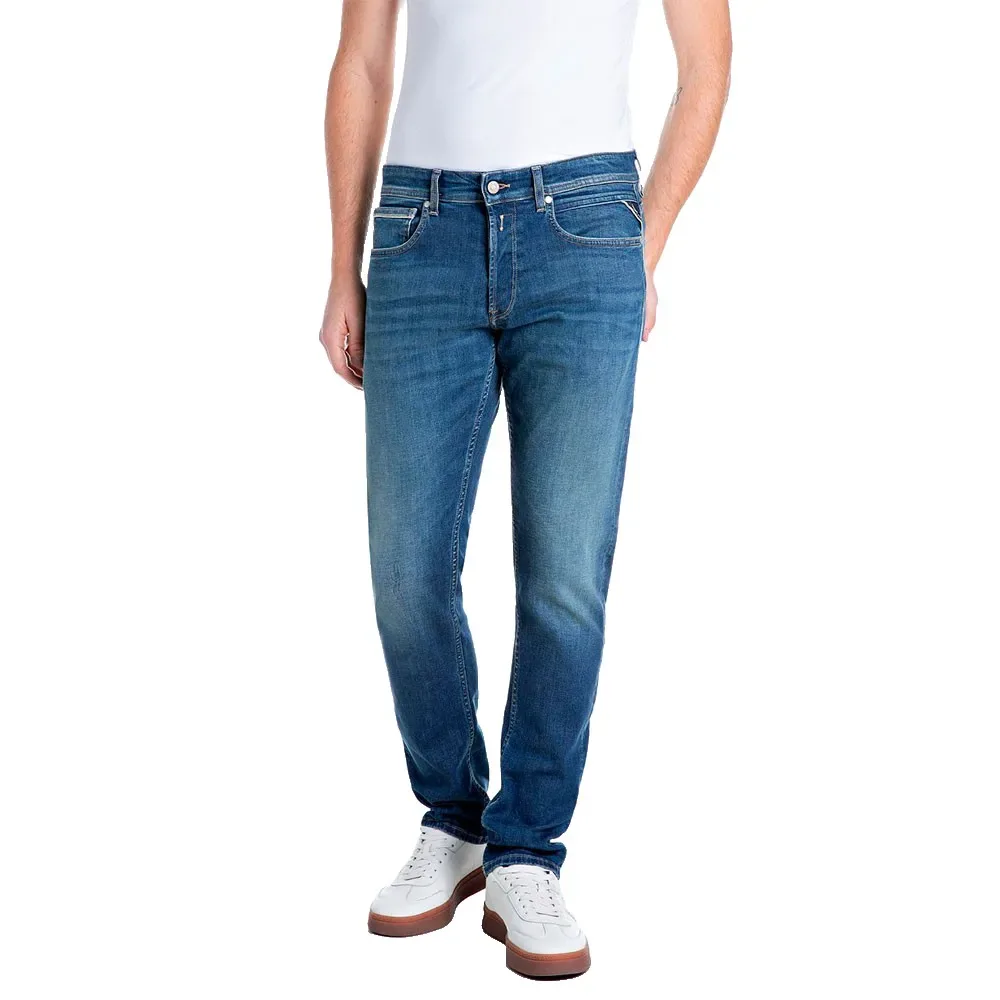 Jeans M0972.000.57322 Medium Blue 33 - Replay - FashionsVida