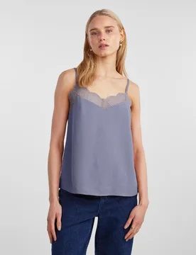 Top lencero de tirantes de mujer - Pieces - FashionsVida