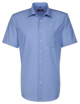 SEIDENSTICKER Camisa azul ahumado