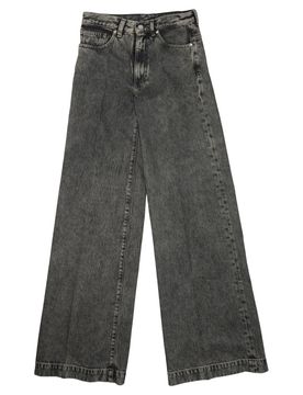 Wide Leg Cotton Trousers