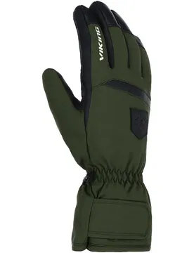 Gants Lars Green / Black Leather 8