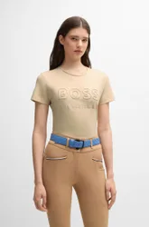 Equestrian Damen T-Shirt Logo MAYA sand M