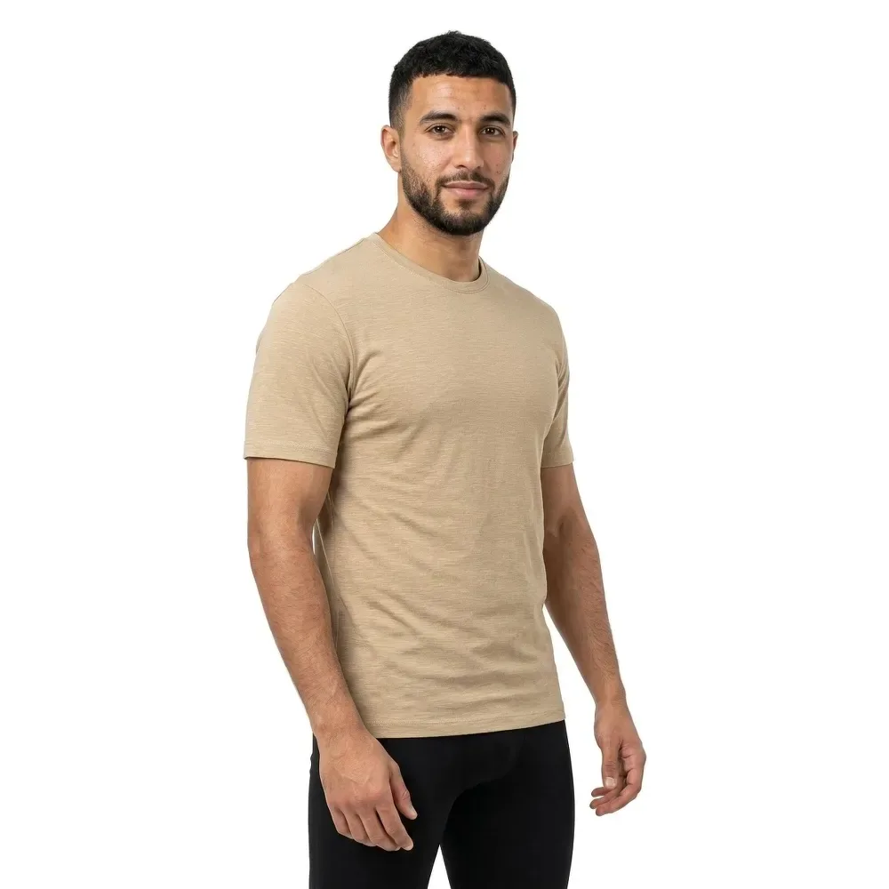 Hugo T-shirt à Manches Courtes Dulerostee Medium Beige XL - Hugo Boss - FashionsVida