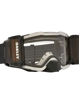 Goggles Occhiali Front Line Mx Tuff Blocks Black Gunmetal