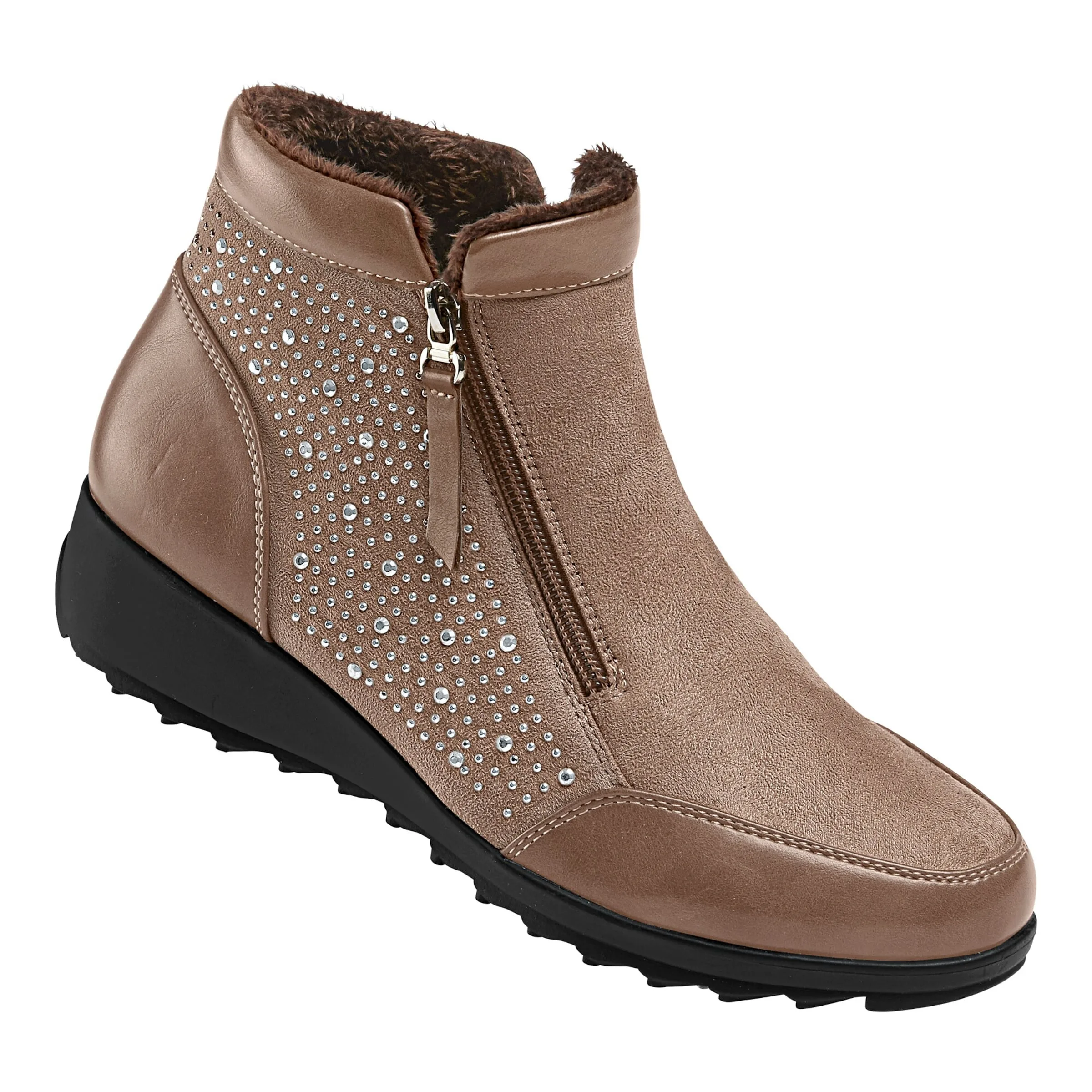 Stiefelette „Rita" beige 42 Damen - wonderwalk - FashionsVida