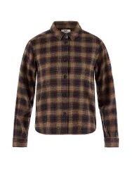 Blouse Oevik Boxy Flannel marron XS