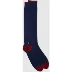 Calcetines de hombre Kiff Kiff altos de canalé vanisado