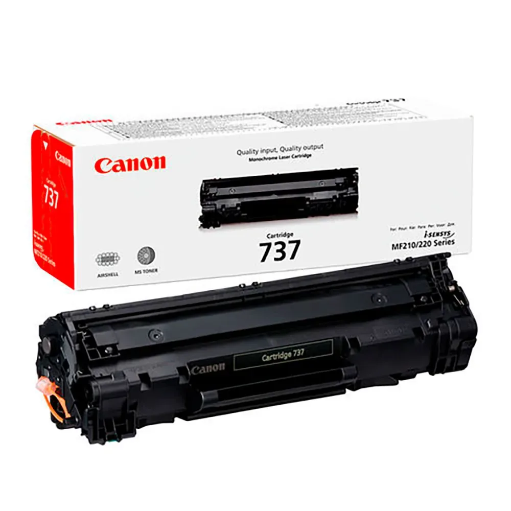 Ink Toner 737 Black One Size unisex - Canon - FashionsVida