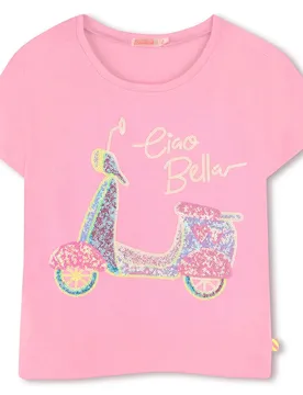 Maglietta A Maniche Corte U20950 Pink 24 Mesi