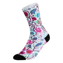 Calzini Secret Garden White