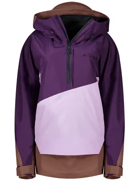 Veste Terrex Xploric 2 Layer Lined Climaproof Anorak Powder Plum / Aurora Plum / Earth Strata S - Adidas - FashionsVida