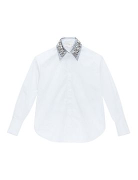 Genny Camicia Colletto Cristalli