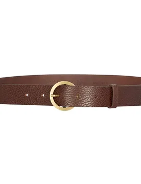 Ceinture En Cuir 112388720 Dark Brown 80 cm - Lee - FashionsVida