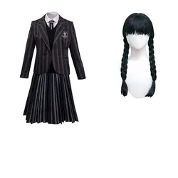 Uniforme Du Mercredi Avec Perruque Multicolor 16 Années unisex