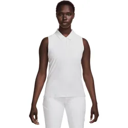 Golf Polo VCTRY, ärmellos, weiss m