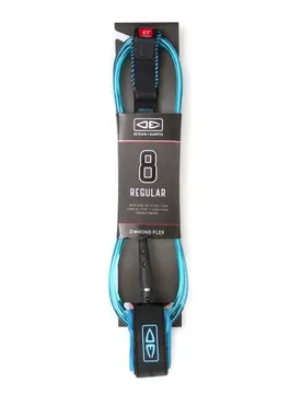 Leash De Surf Regular Diamond Flexmoulded Blue 8´0´´ unisex