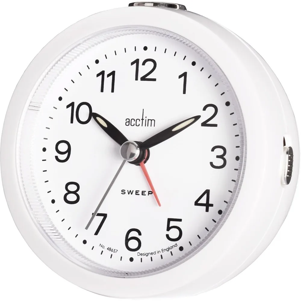 Reloj despertador redondo Elana - Acctim - FashionsVida
