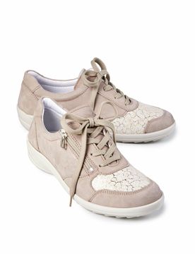 Hallux-Reißverschluss-Schnürer - Beige - female - Size: 39