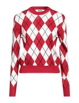 Msgm Pullover Mujer Rojo XS Mujer - Msgm - FashionsVida