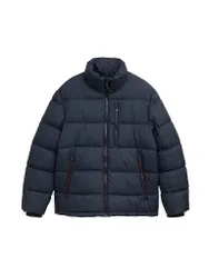 Giacca trapuntata blu M