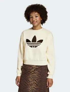 Maglia ampia e squadrata 13-14A Cream White - Adidas - FashionsVida