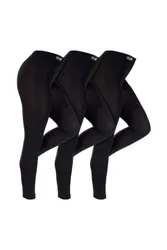Pack Ladies Thermal Winter Leggings - - Size: L